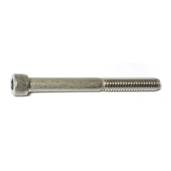 Midwest Fastener 1/4"-20 Socket Head Cap Screw, 18-8 Stainless Steel, 2-1/2 in Length, 8 PK 67823